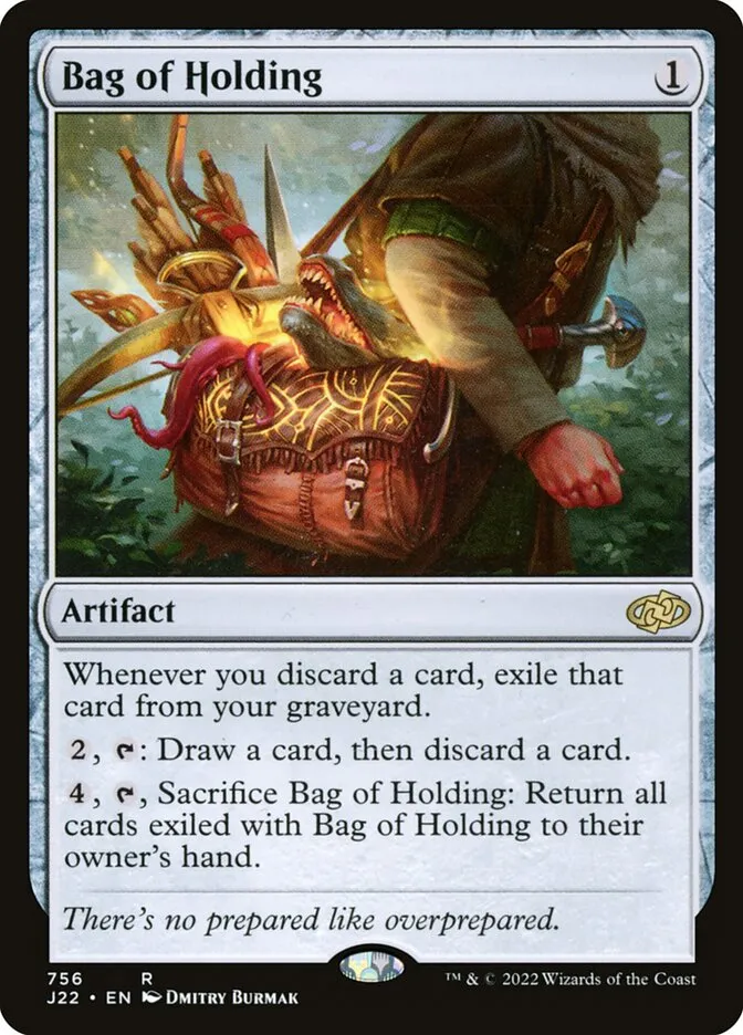2022 Jumpstart 2022 Bag of Holding #756 rare card image