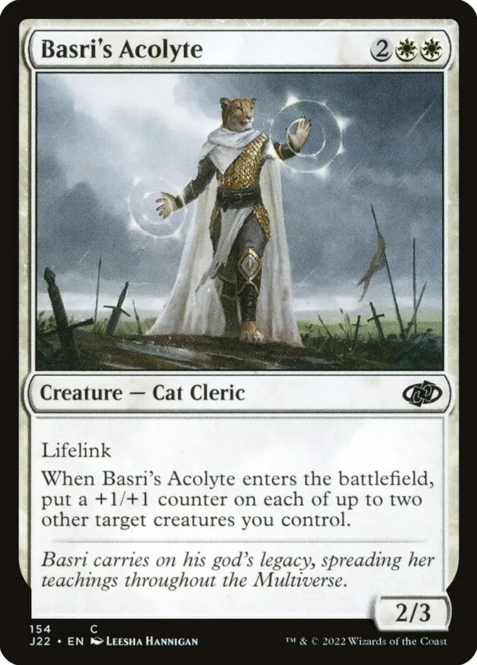 2022 Jumpstart 2022 Basri's Acolyte #154 common card image