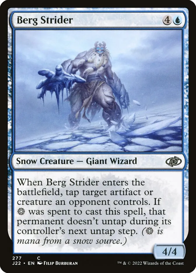 2022 Jumpstart 2022 Berg Strider common #277 common card image