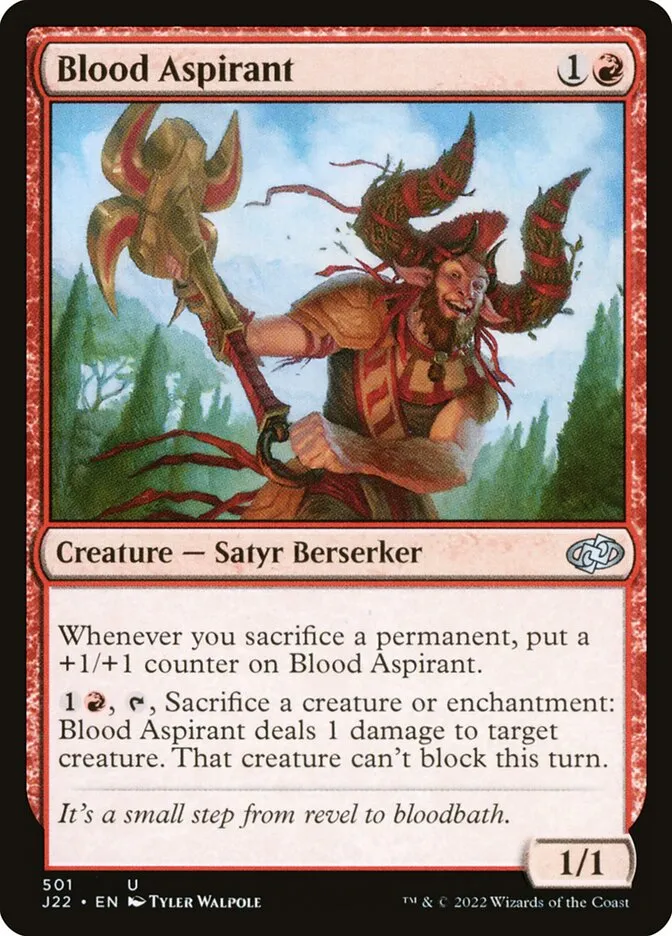 2022 Jumpstart 2022 Blood Aspirant #501 uncommon card image