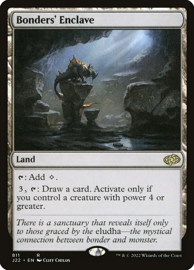 2022 Jumpstart 2022 Bonders' Enclave #811 rare card image