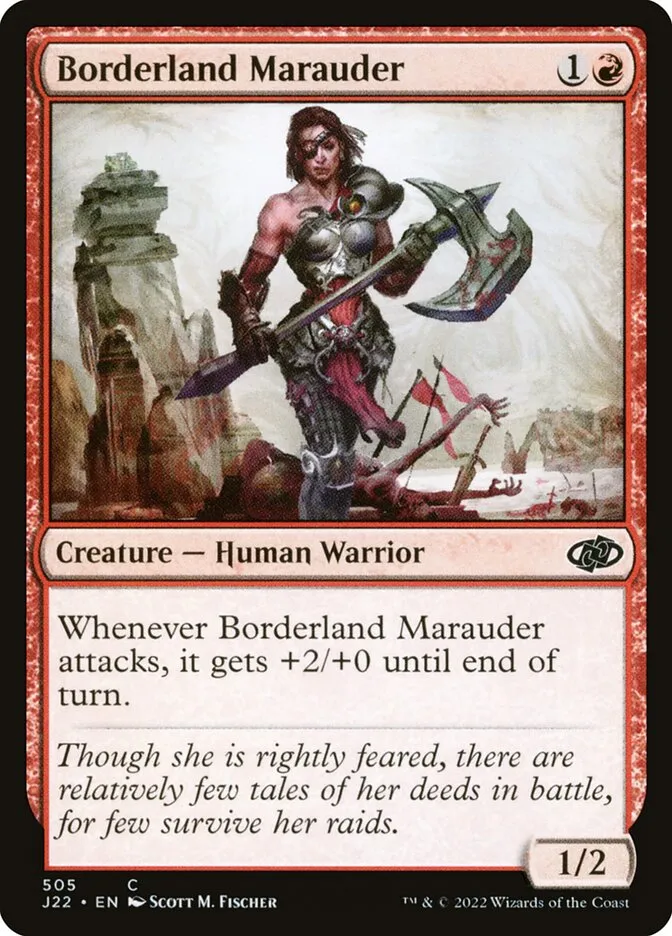 2022 Jumpstart 2022 Borderland Marauder #505 common card image