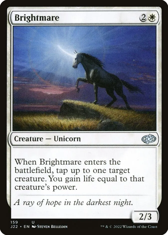 2022 Jumpstart 2022 Brightmare uncommon #159 uncommon card image