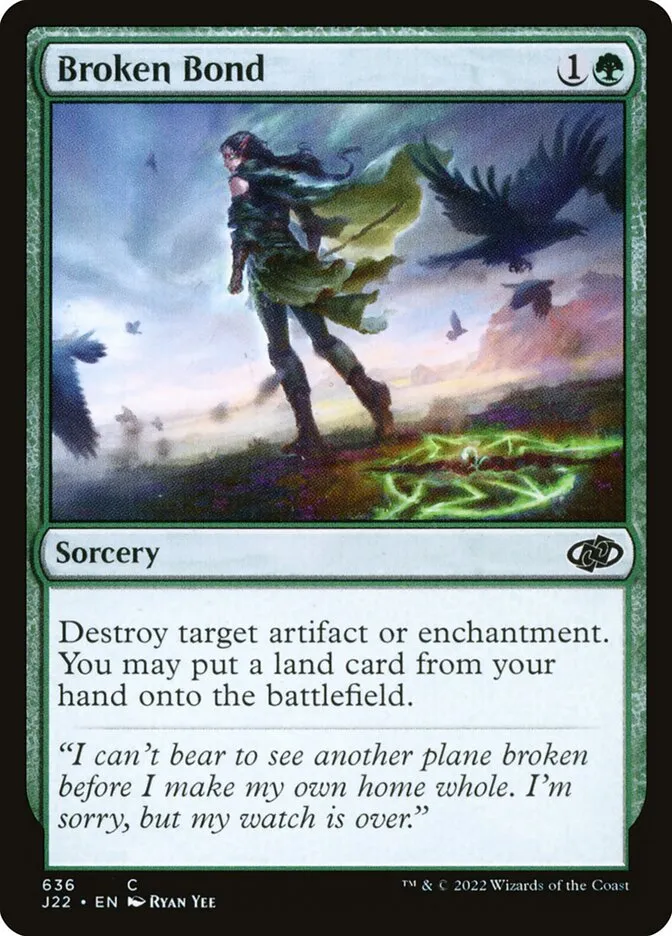 2022 Jumpstart 2022 Broken Bond common #636 common card image