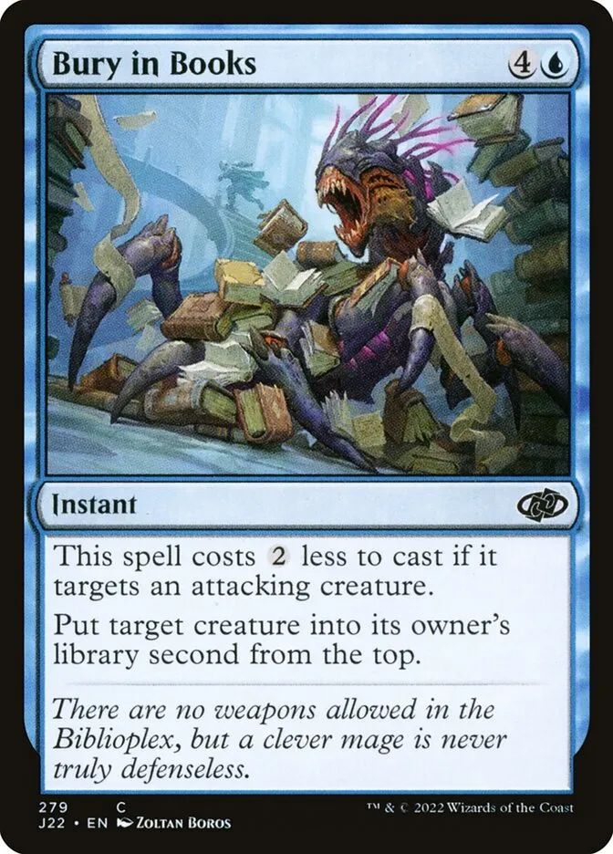 2022 Jumpstart 2022 Bury in Books #279 common card image