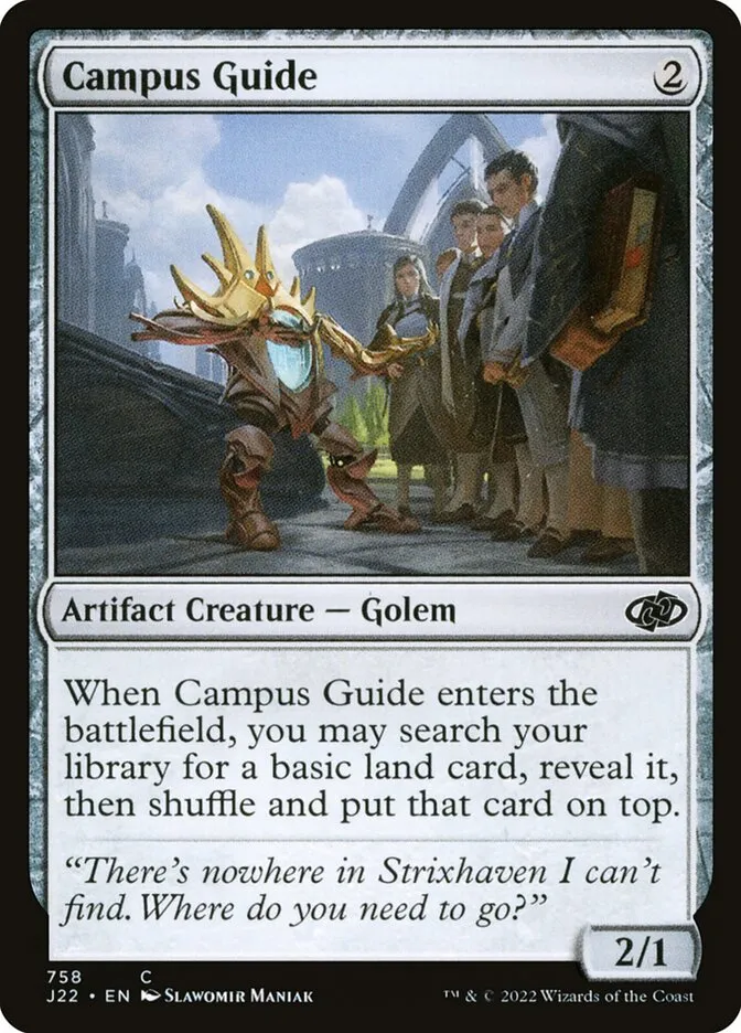 2022 Jumpstart 2022 Campus Guide common #758 common card image