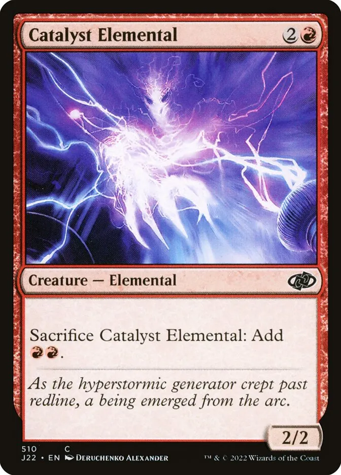 2022 Jumpstart 2022 Catalyst Elemental common #510 common card image