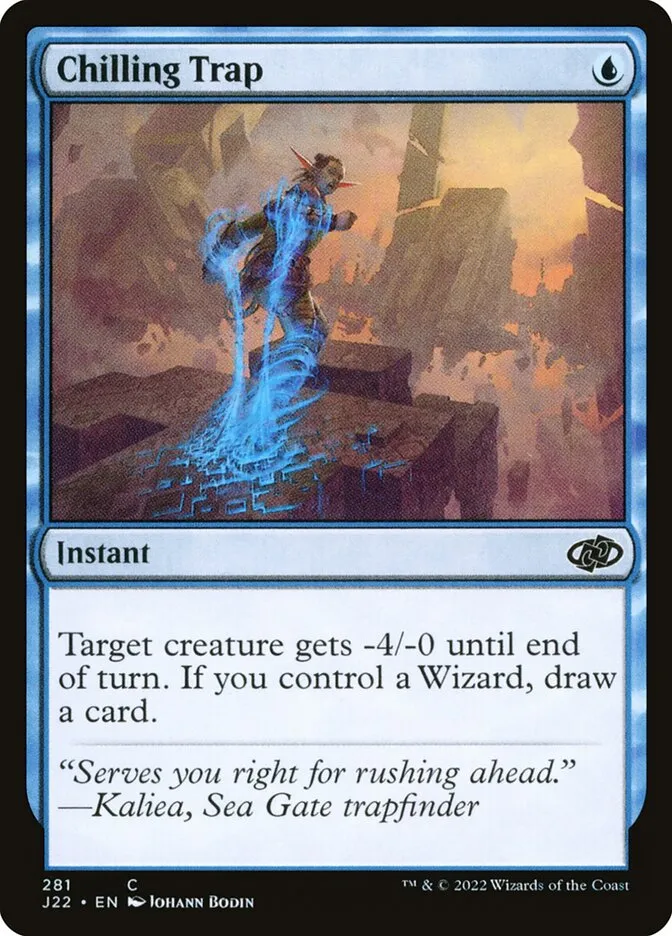 2022 Jumpstart 2022 Chilling Trap common #281 common card image