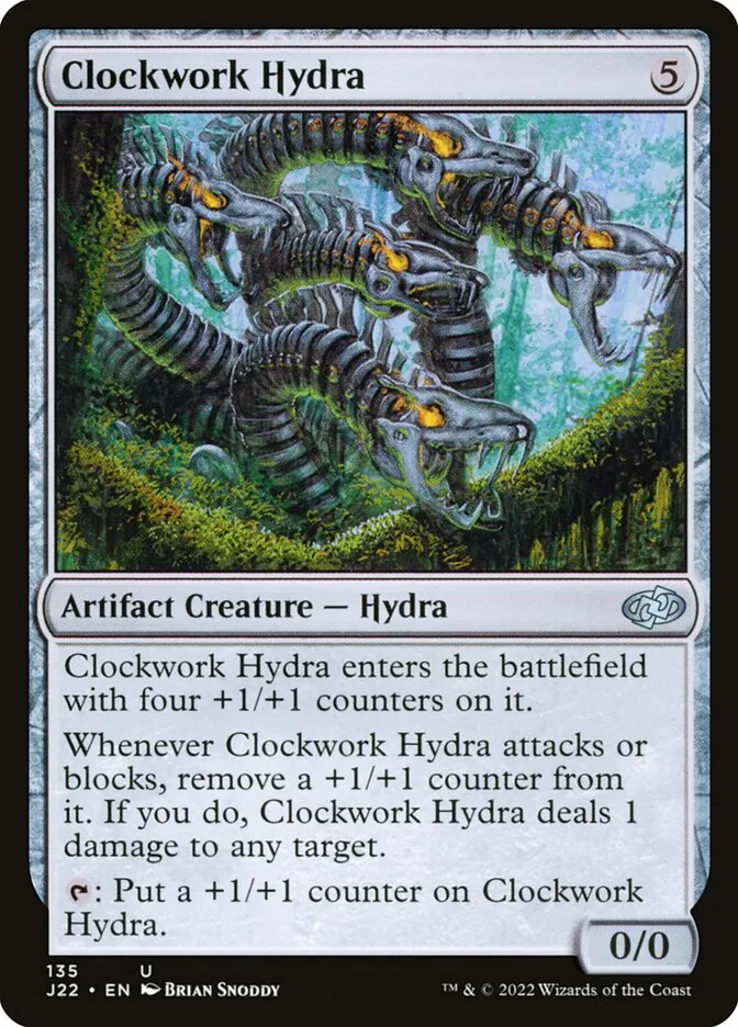 2022 Jumpstart 2022 Clockwork Hydra uncommon #135 uncommon card image