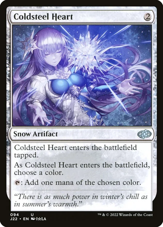 2022 Jumpstart 2022 Coldsteel Heart #94 uncommon card image