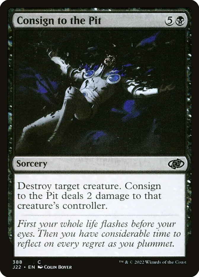 2022 Jumpstart 2022 Consign to the Pit #388 common card image
