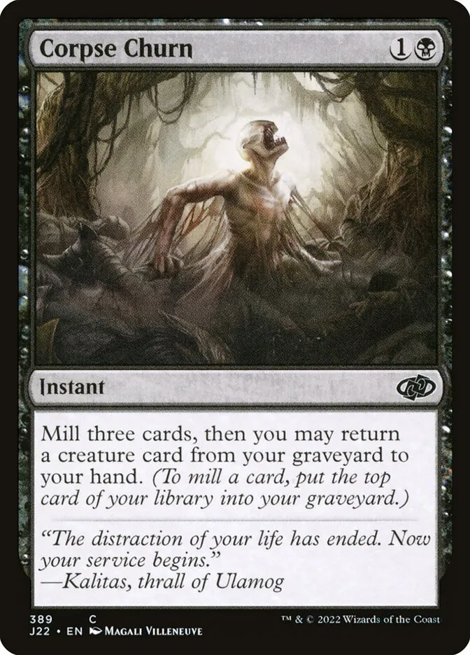 2022 Jumpstart 2022 Corpse Churn common #389 common card image