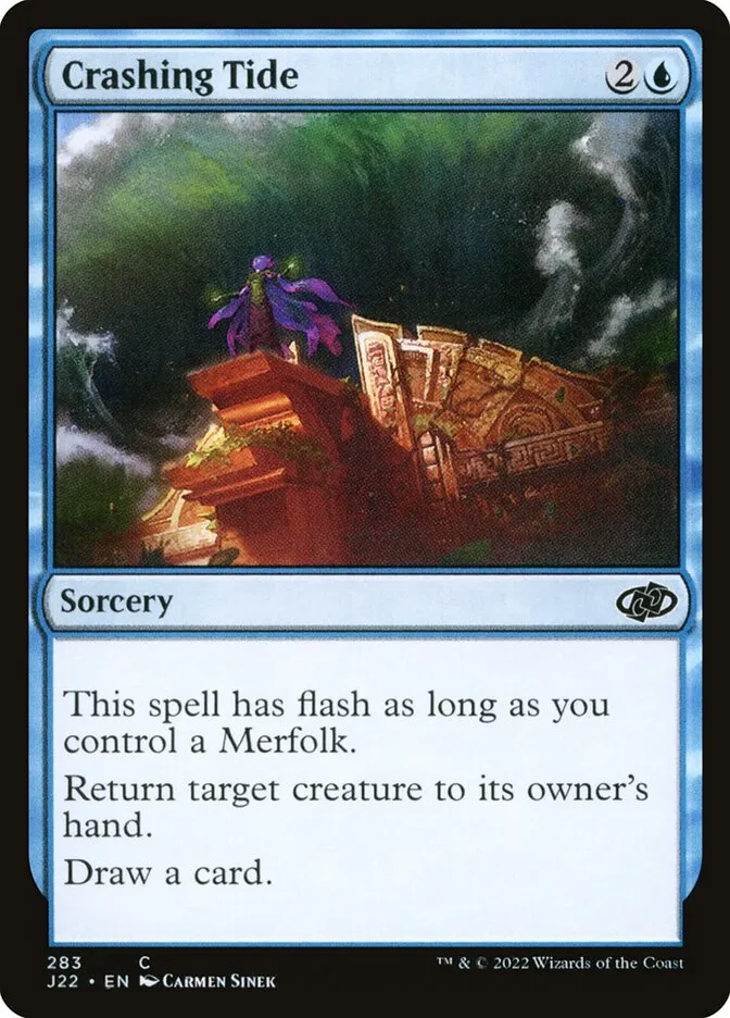 2022 Jumpstart 2022 Crashing Tide #283 common card image