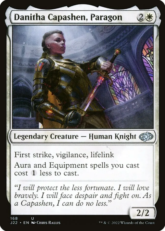 2022 Jumpstart 2022 Danitha Capashen, Paragon #168 uncommon card image