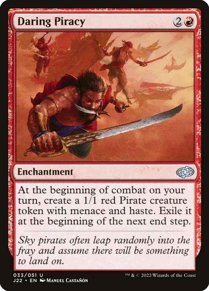 2022 Jumpstart 2022 Daring Piracy uncommon #33 uncommon card image