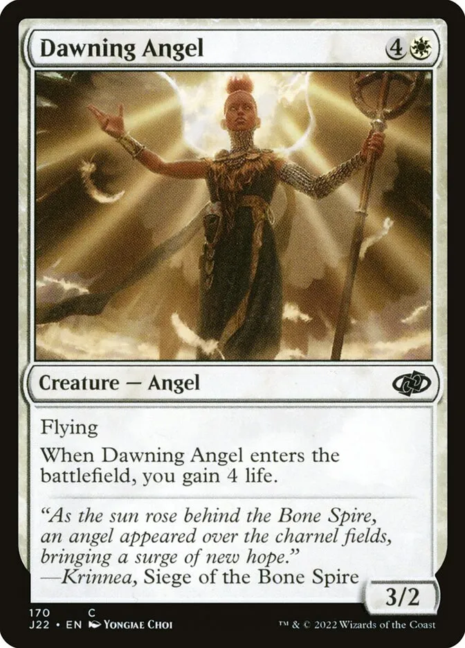 2022 Jumpstart 2022 Dawning Angel #170 common card image