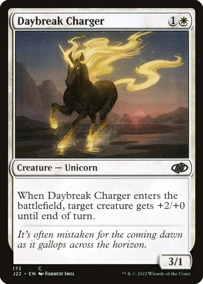 2022 Jumpstart 2022 Daybreak Charger #172 common card image