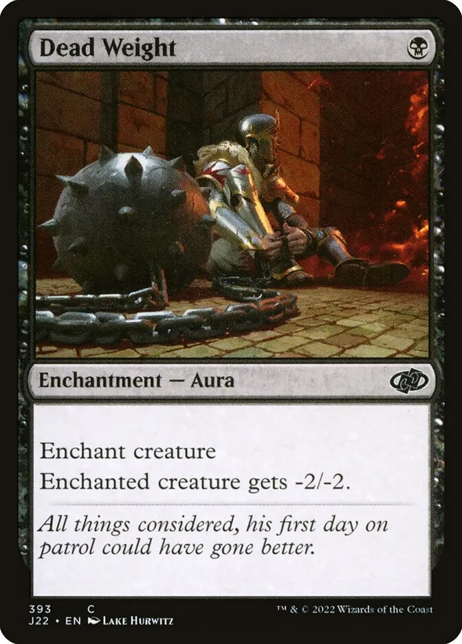 2022 Jumpstart 2022 Dead Weight common #393 common card image