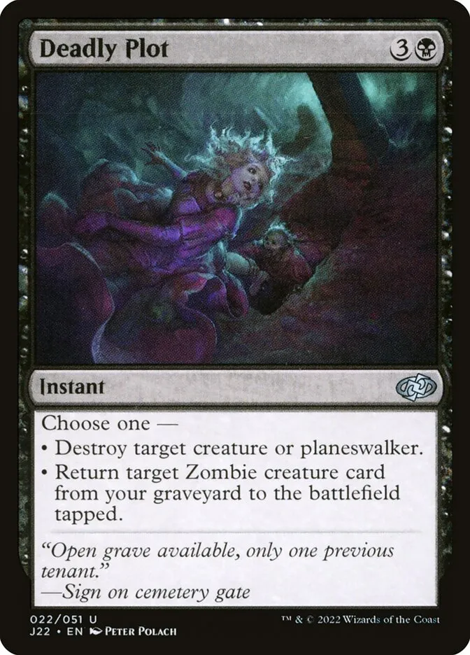 2022 Jumpstart 2022 Deadly Plot uncommon #22 uncommon card image