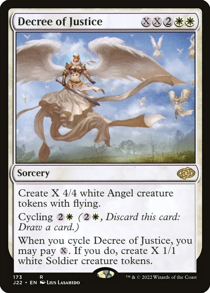 2022 Jumpstart 2022 Decree of Justice #173 rare card image