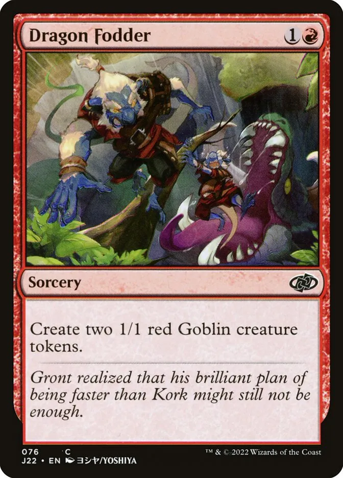 2022 Jumpstart 2022 Dragon Fodder common #76 common card image