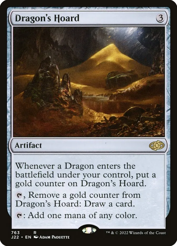 2022 Jumpstart 2022 Dragon's Hoard #763 rare card image