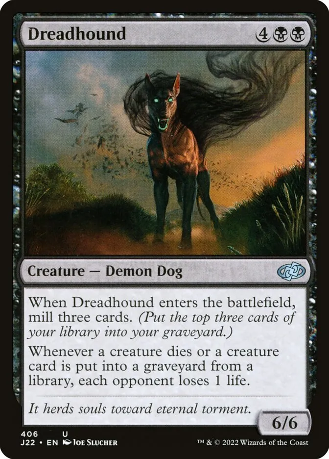 2022 Jumpstart 2022 Dreadhound uncommon #406 uncommon card image