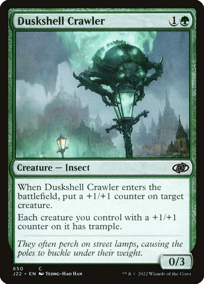 2022 Jumpstart 2022 Duskshell Crawler common #650 common card image