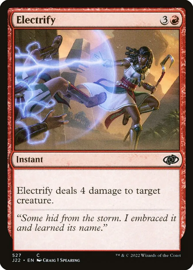 2022 Jumpstart 2022 Electrify common #527 common card image
