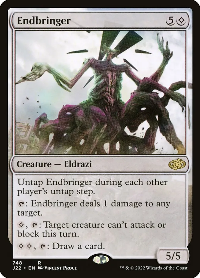 2022 Jumpstart 2022 Endbringer #748 rare card image
