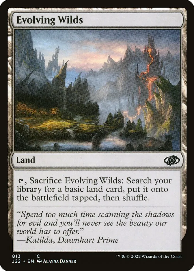 2022 Jumpstart 2022 Evolving Wilds common #813 common card image