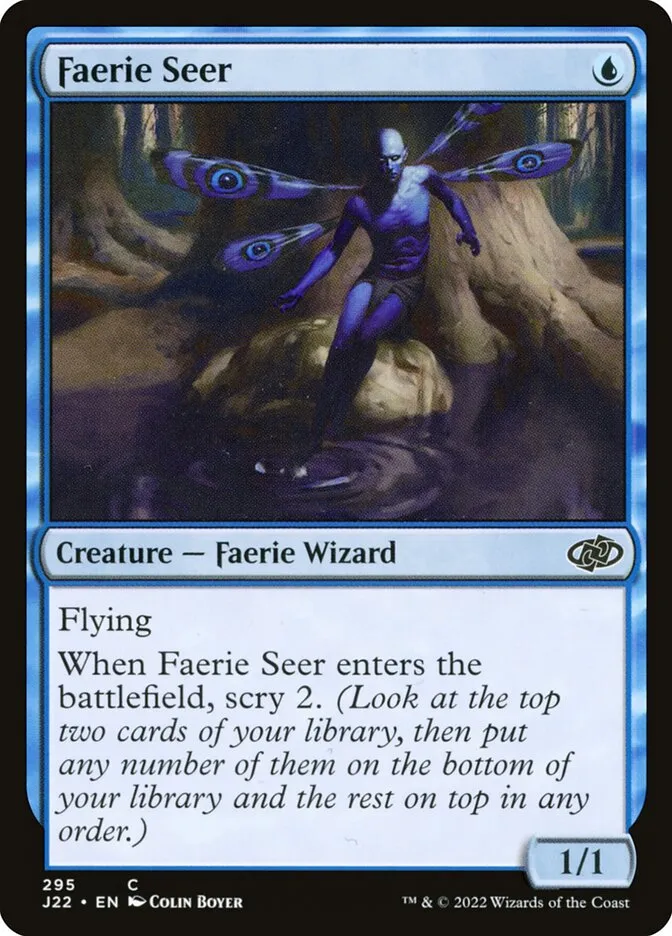 2022 Jumpstart 2022 Faerie Seer #295 common card image