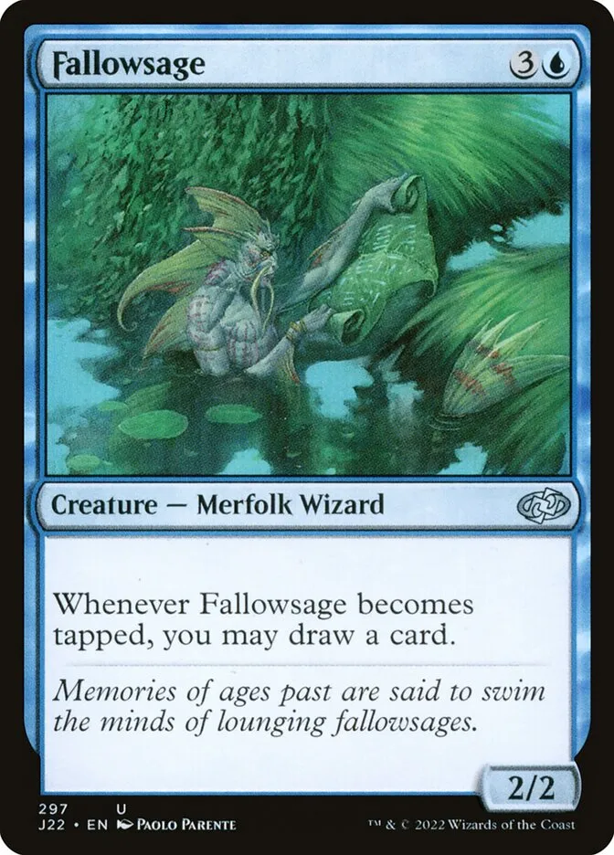 2022 Jumpstart 2022 Fallowsage uncommon #297 uncommon card image