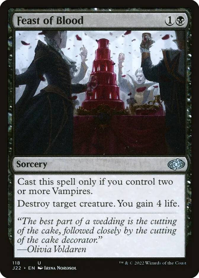 2022 Jumpstart 2022 Feast of Blood #118 uncommon card image