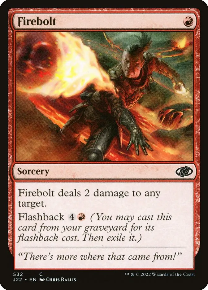 2022 Jumpstart 2022 Firebolt common #532 common card image