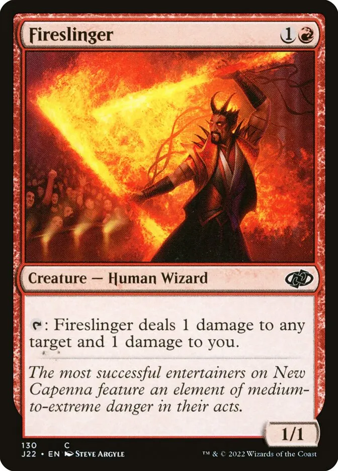 2022 Jumpstart 2022 Fireslinger common #130 common card image