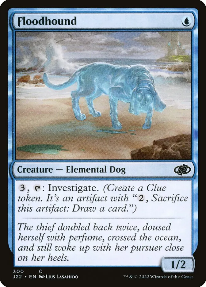 2022 Jumpstart 2022 Floodhound common #300 common card image
