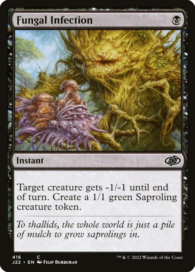 2022 Jumpstart 2022 Fungal Infection #416 common card image