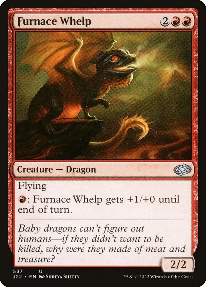 2022 Jumpstart 2022 Furnace Whelp uncommon #537 uncommon card image