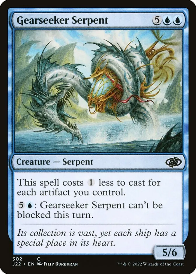 2022 Jumpstart 2022 Gearseeker Serpent #302 common card image