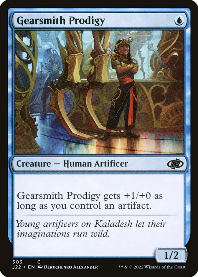 2022 Jumpstart 2022 Gearsmith Prodigy common #303 common card image