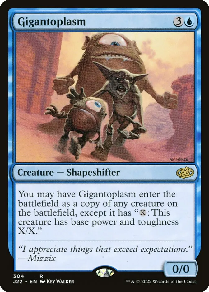 2022 Jumpstart 2022 Gigantoplasm #304 rare card image