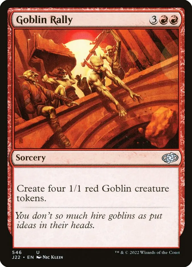 2022 Jumpstart 2022 Goblin Rally #546 uncommon card image