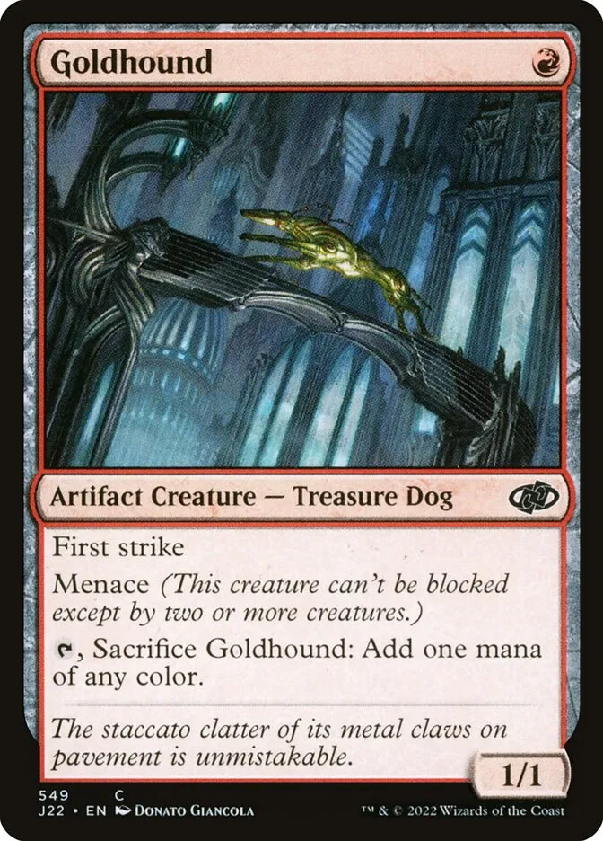 2022 Jumpstart 2022 Goldhound common #549 common card image