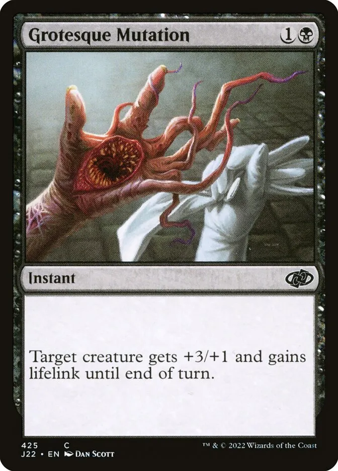 2022 Jumpstart 2022 Grotesque Mutation common #425 common card image