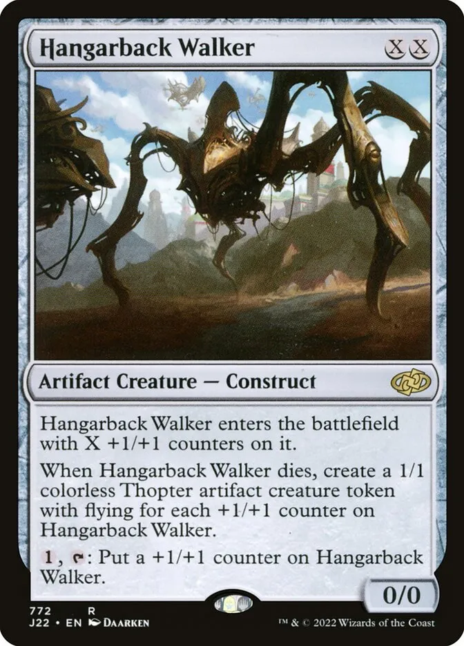 2022 Jumpstart 2022 Hangarback Walker #772 rare card image