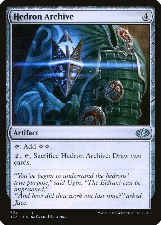 2022 Jumpstart 2022 Hedron Archive #774 uncommon card image