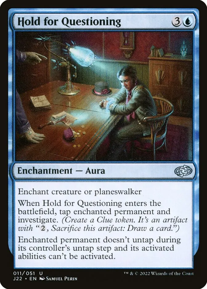 2022 Jumpstart 2022 Hold for Questioning uncommon #11 uncommon card image