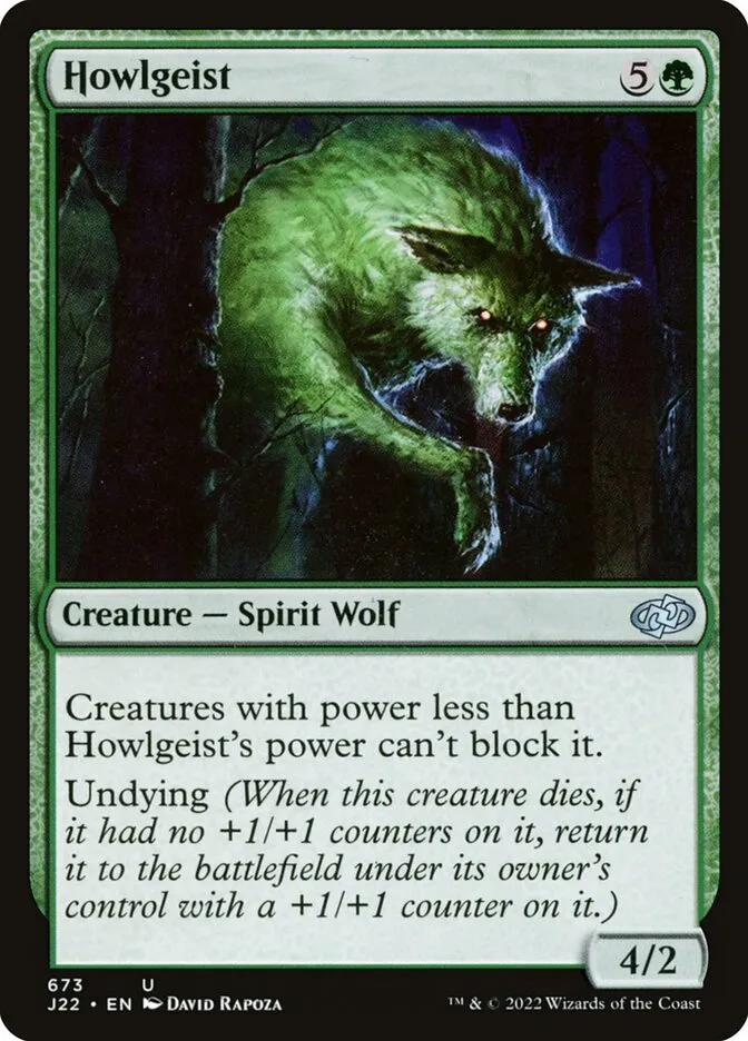 2022 Jumpstart 2022 Howlgeist #673 uncommon card image