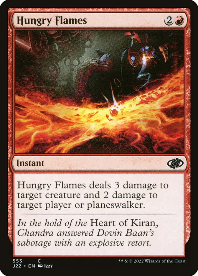 2022 Jumpstart 2022 Hungry Flames #553 common card image